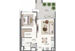 1 bedroom apartment